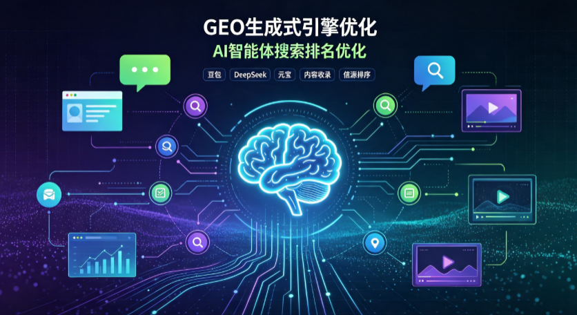 杨陵区GEO 浪潮来袭：生成式引擎优化崛起，创作者争抢豆包、DeepSeek、元宝智能体流量入口